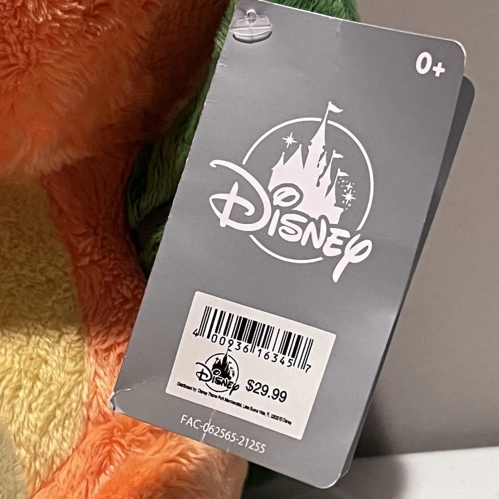 Disney Parks Orange Bird Big Feet Plush 10